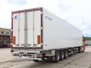 Сцепка седельный тягач Foton Auman A 1846 ADR и полуприцеп Тонар R3-13 97861