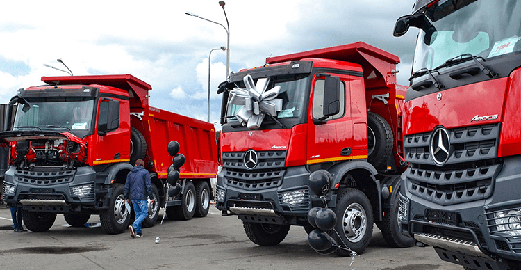 Уникальные Mercedes Arocs 4145 K