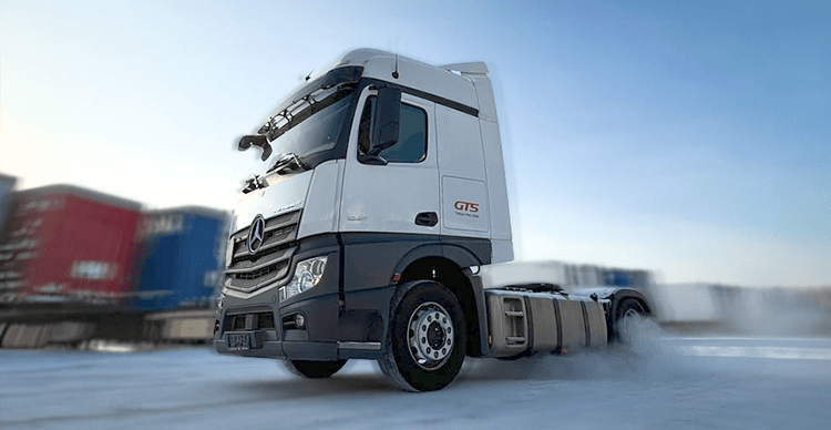 16 Mercedes-Benz Actros на площадке GTS